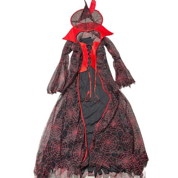 Vintage Divine Witch Sorceress Adult PMG Halloween Costume 2002 - Picture 1 of 14